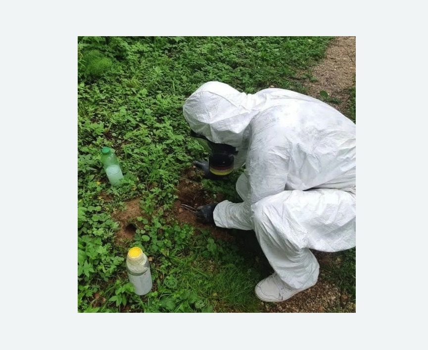 уничтожение кротов на участке в Измайлово города Москвы